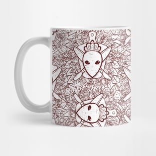 Carrot/Radish and Knife Coat of Arms Mug